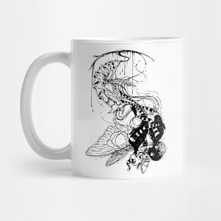 BULLET WITH BUTTERFLY WINGS 3 Mug